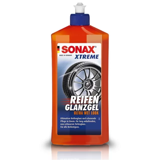 500ml SONAX XTREME REIFENGLANZGEL REIFENPFLEGE REIFEN GEL PFLEGE ULTRA WET LOOK