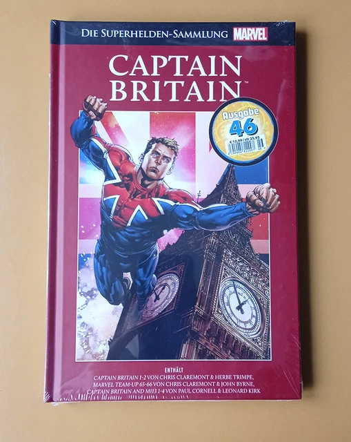CAPTAIN BRITAIN - Die Superhelden-Sammlung Ausg. 46 NEU & OVP Marvel