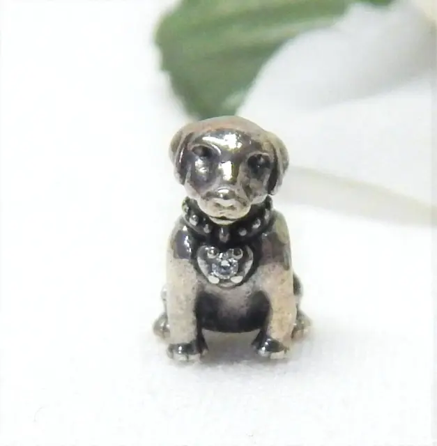Pandora Ale 925 Sterling Silver Labrador Dog Charm Bead