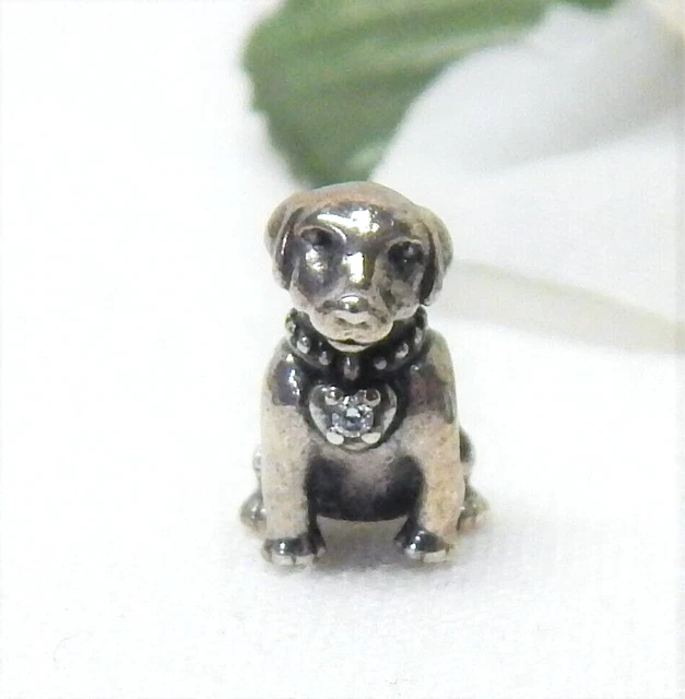 Pandora Ale 925 Sterling Silver Labrador Dog Charm Bead