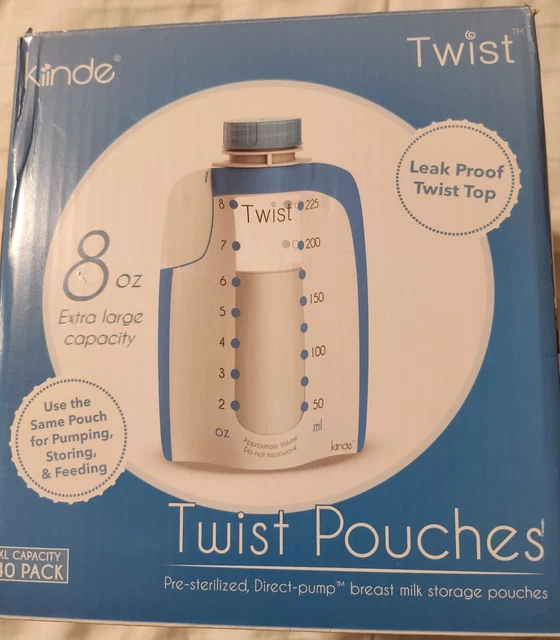 Kiinde Twist Pouches Breast Milk Storage Pouches