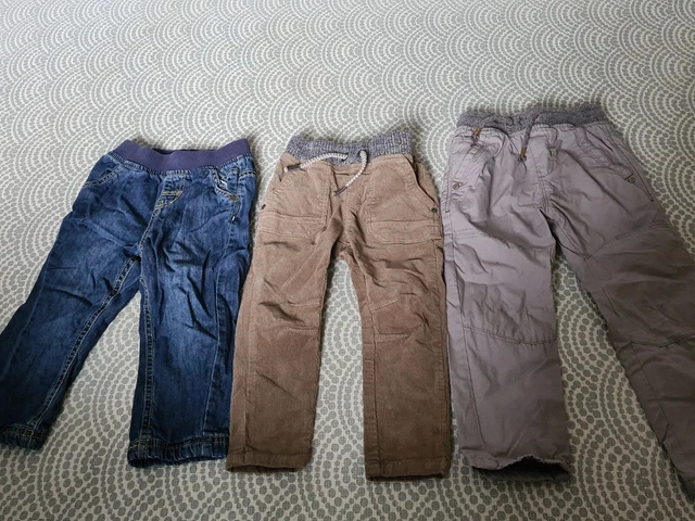 toddler boy trouser bundle age 18-24 months