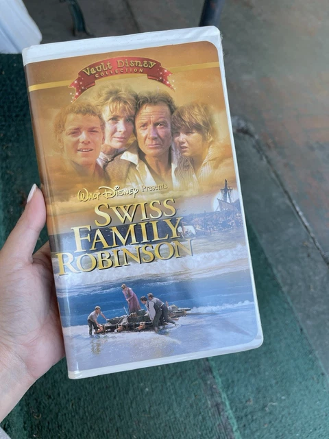 SWISS FAMILY ROBINSON - VHS Video Tape - John Mills Vault Disney ...