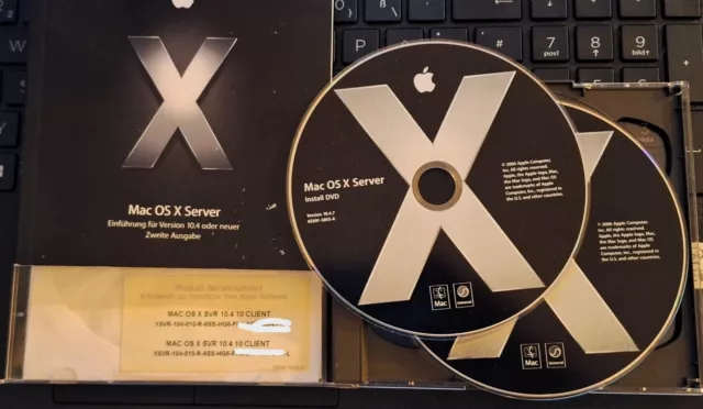 MAC OS X Server ,  10.4.7 , 10 Clients - Deutsch