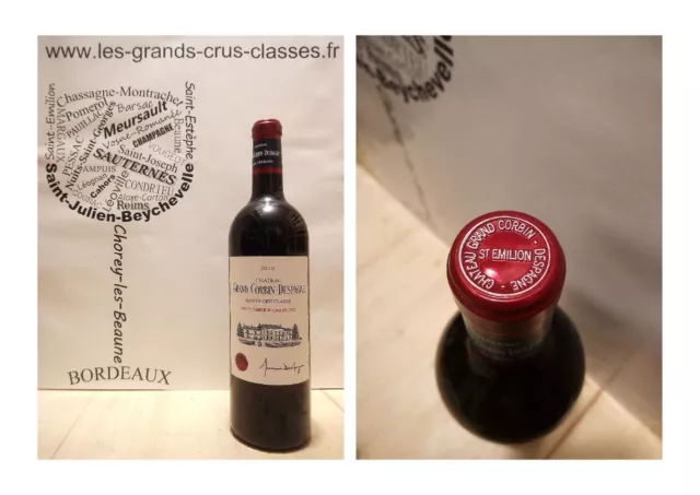 Château Grand Corbin Despagne 2019 - Saint-Emilion Grand Cru Classé - 1 x 75 cl