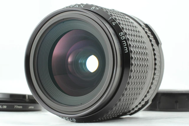 " Mint " SMC Pentax 67 55mm F/4 Dernier Modèle Objectif Grand Angle Pour 67 67II