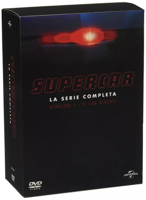 DVD  BOX  Supercar -  SERIE  TV  - 1-2-3-4 STAGIONI  COMPLETE  -  NUOVO!!!