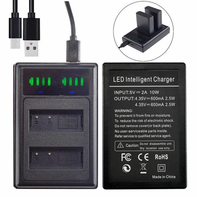 CELLONIC, Batterie pour Caméra, Compatible avec Leica D-LUX 3, 4