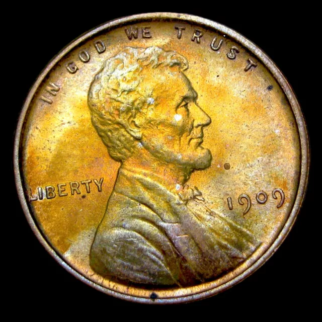1909 VDB Lincoln Cent Wheat Penny   ---- Gem BU Coin ---- #YY558