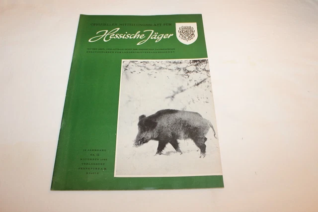 Hessische Cazador 1966-HEFT Nr-11