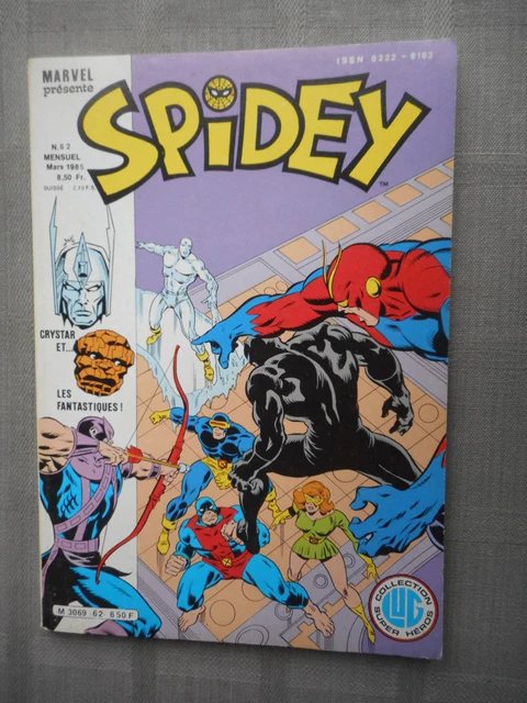 Spidey 62 Édition Lug 1985 En Bon État