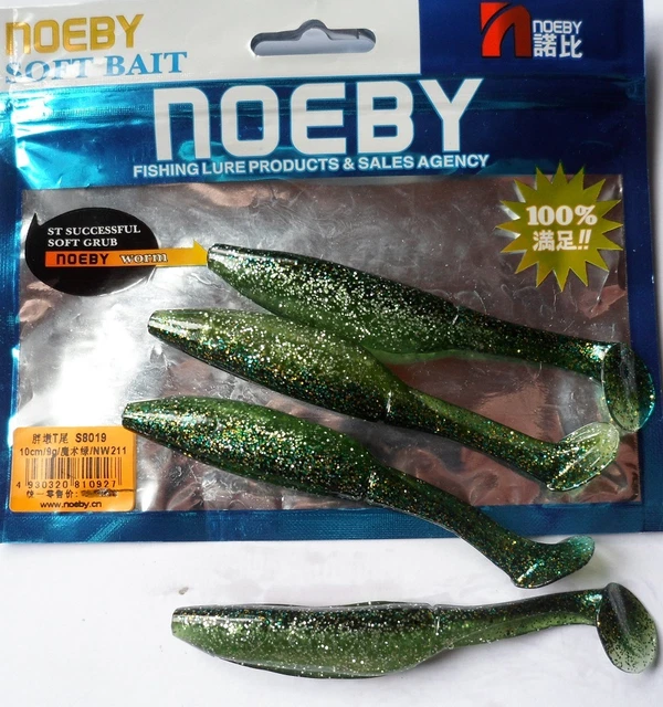 Leurre Souple Odorant Noeby Shad Minnow 15cm 27g Couleur 7 - Pour Pêche Carnassier