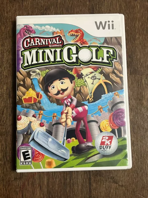 Carnival Games: Mini-Golf (Nintendo Wii, 2008) No Manual