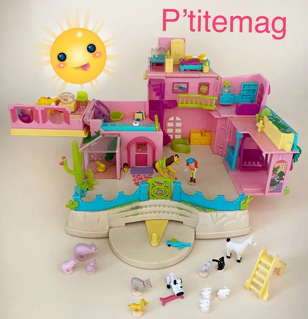 Polly Pocket Mattel 2000 PETLAND MAISON HACIENDA Ferme