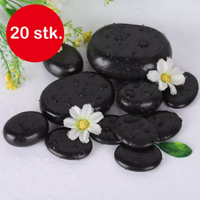 20Pcs/set Massage Steine Entspannung Hot Stone Heiße Steine Stone Massage