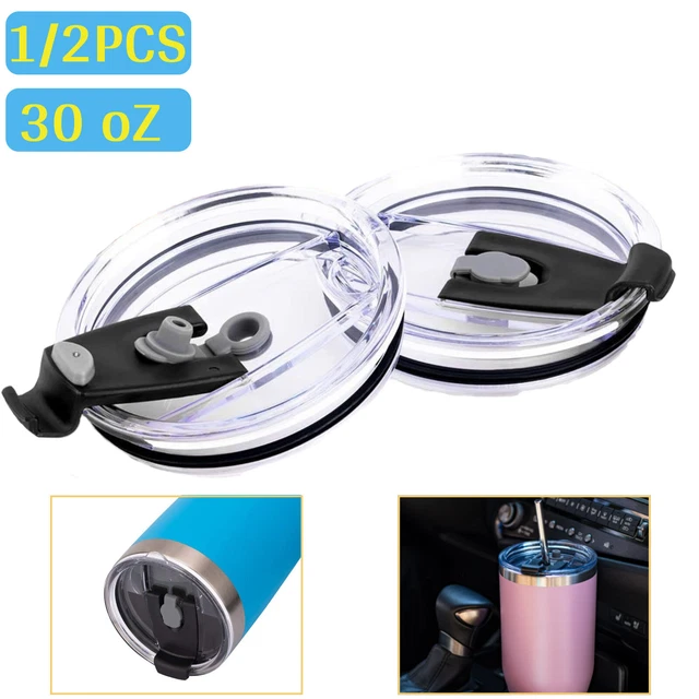 1/2pcs Splash Spill Proof Lid 30oz for Ozark Trail RTIC YETI Rambler Tumbler Cup