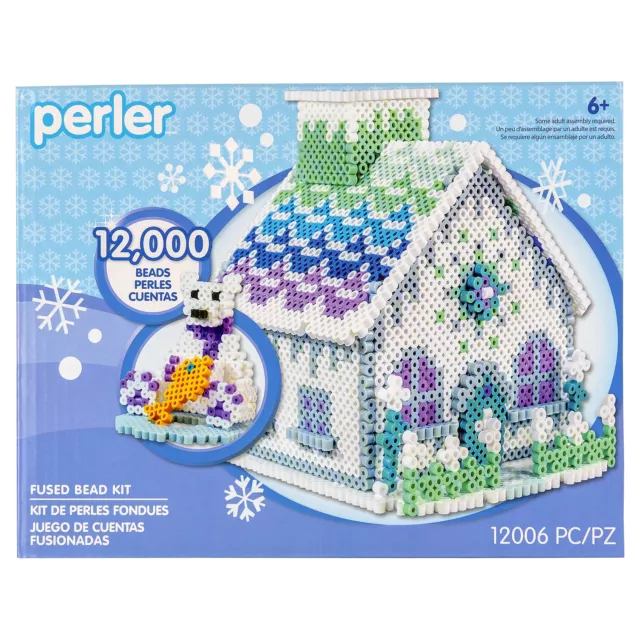 Perler Fused Bead Kit-Polar Ice House 8056962