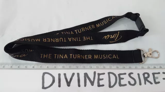 Tina Turner the Musical Fan Theater Lanyard Brand New Simply The Best ID BADGE