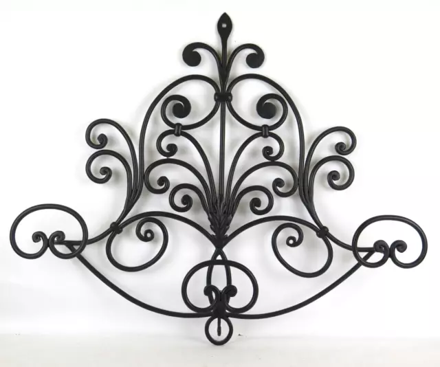 Coat Hangers Wall Wrought Iron Forged Hand Vintage Tail peacock Ch