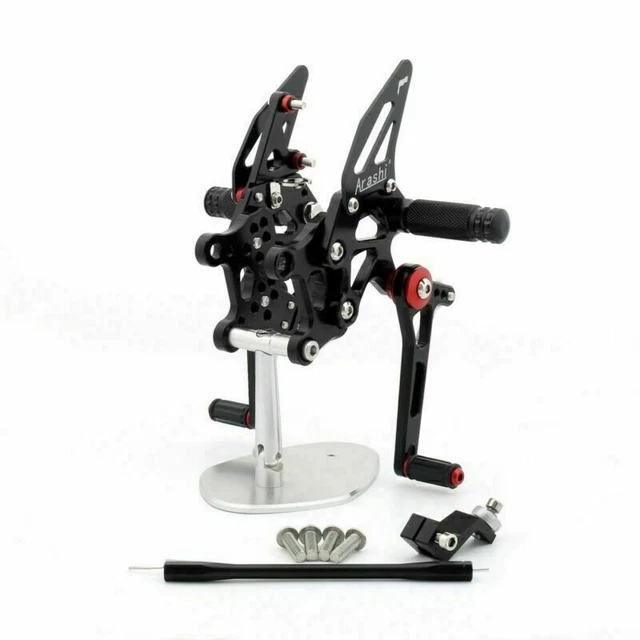 Poggiapiedi poggiapiedi per Aprilia RSV4 1000 Factory anno 2009-2012 Black AH