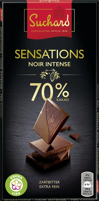 Suchard Sensazioni Noir Intense 70%