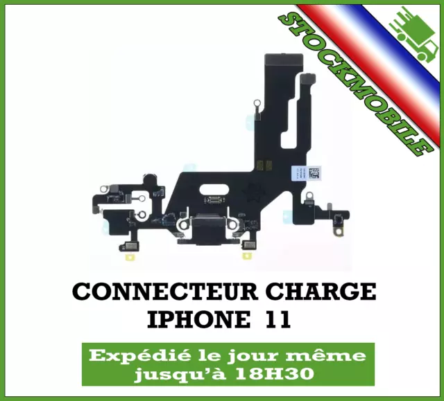 Nappe Connecteur Charge  Dock Charging Iphone 11