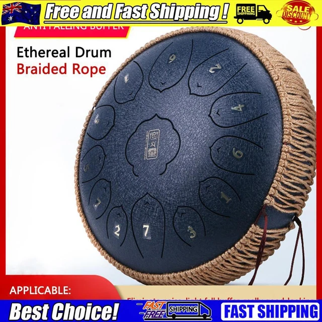 Handmade Handpan Decoration Woven Rattan Rope Steel Tongue Drum Braided Ropes