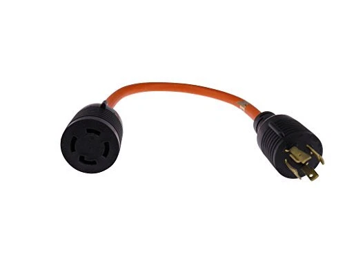Nema L14-20P to L14-30R Generator Power Cord Pigtail Adapter 4 Wire 12 Gauge ...