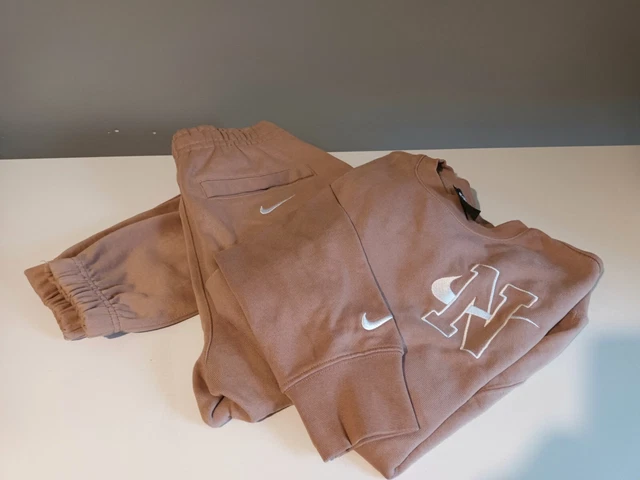 ENSEMBLE SURVÊTEMENT NIKE Femme Beige S EUR 75,00 - PicClick FR