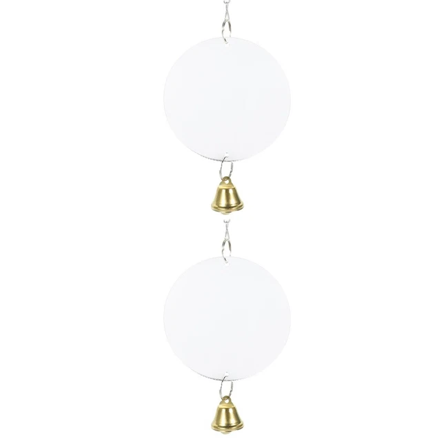 2 PCS Vogel Spiegel Vögel Spiegeln Spielzeug Papageienkäfig