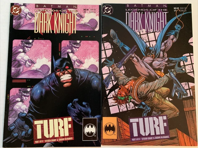 Batman Legends Of The Dark Knight #44,45 TURF DC Comics 1993
