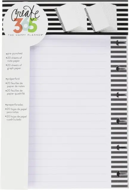 me & my BIG ideas Note Filler Paper - The Happy Planner Scrapbooking Supplies -