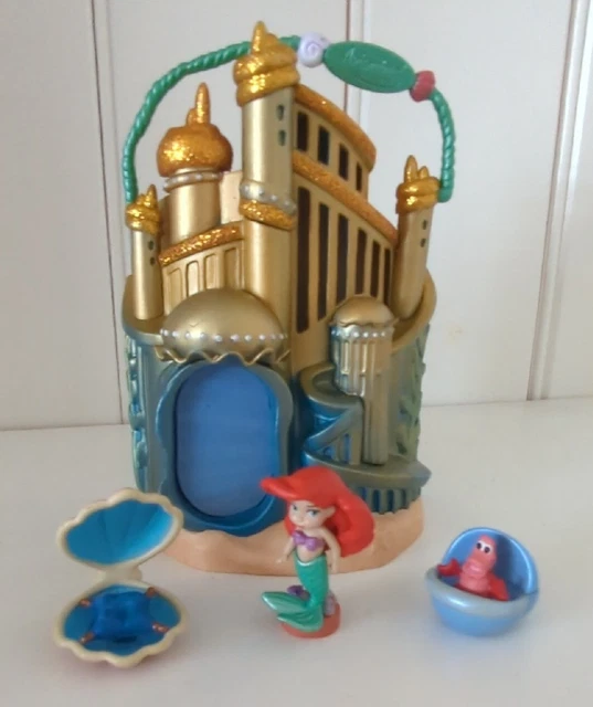 DISNEY ANIMATORS COLLECTION The Little Mermaid Micro Ariel Playset Rare