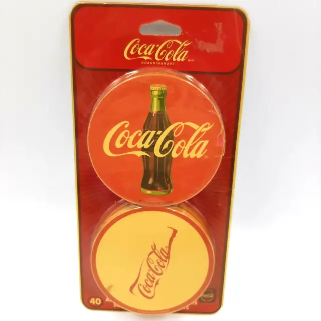 Coca Cola Collectibles Absorbent Beverage Dispensable Coasters 40 Pack New