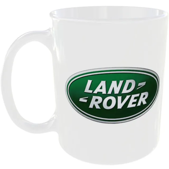 Land Rover Mug Car Van Classic Logo Badge Garage Mechanic Dealer Owner Gift Cup