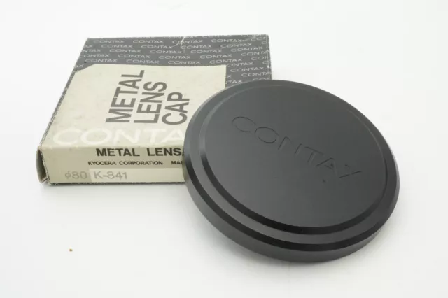 Contax Kamera K-841 Metall Objektivdeckel für Carl Zeiss Planar 55/1.2 85/1.2 #