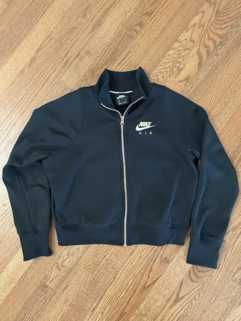 SIZE M L XL Nike Air Women s Sportswear Satin Track Jacket Full Zip 63.01 PicClick
