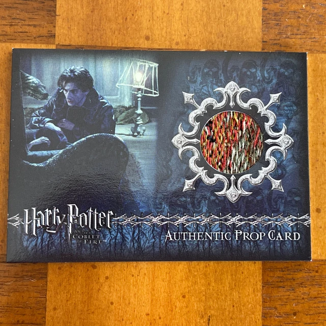 HARRY POTTER GOBLET of Fire Update Riddle House Material prop card P5