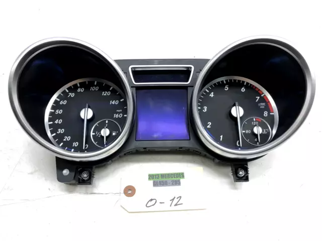 2013-2019 Mercedes Gl450 X166 Speedometer Gauge Cluster Oem