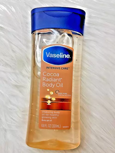 Vaseline Intense Care Cocoa Radiant Huile Gel De Corps Hydratant 100% Naturel