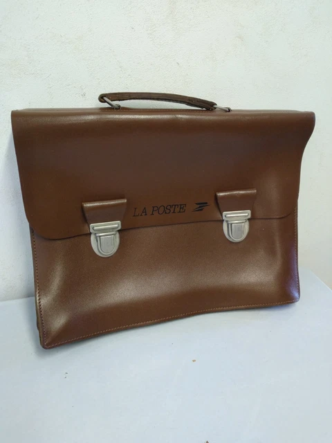 SACOCHE LA POSTE En Cuir EUR 60,00 PicClick FR