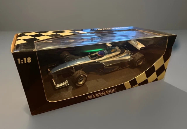 Modellspielwaren Reinhardt - 1/43 Minichamps B.A.R 01 Supertec Villeneuve Testcar 99 430990120