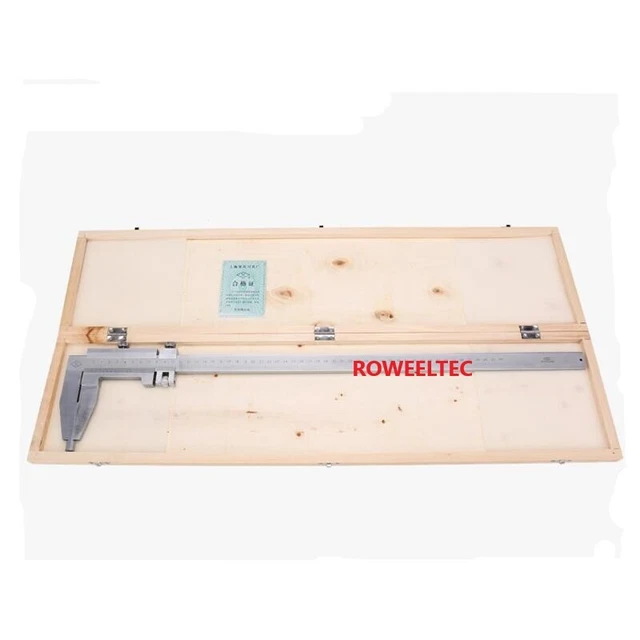 60" (150cm) Heavy Duty Vernier Caliper stainless fine adjustment 7" jaw depth ms