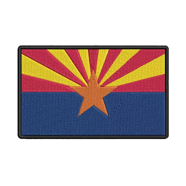 ARIZONA STATE FLAG PATCH EMBLEM new APPLIQUE embroidered iron-on BANNER SOUVENIR