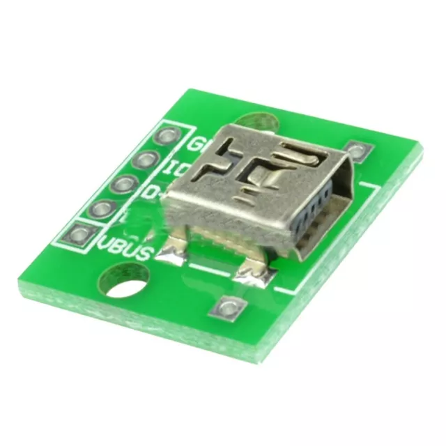 10PCS Mini USB to DIP Adapter Converter For 2.54mm PCB Board DIY Power Supply