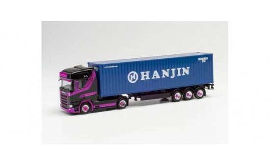 #313155 - HERPA Scania CS 20 HD 40 ft. HC Container-Sattelzug Hart ...