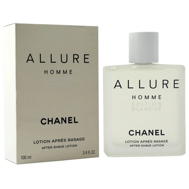 Loción para después del afeitado Chanel Allure Homme Edition Blanche 100 ml