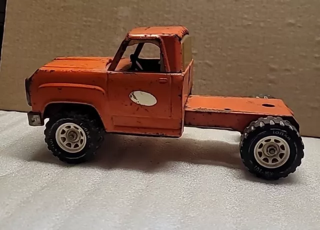 Vintage 12" Tonka (Orange) Semi Truck Cab