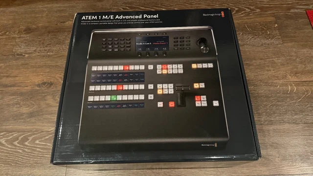 BLACKMAGIC DESIGN ATEM 1 M/E Advanced Broadcast Panel (SWPANELADV1ME)