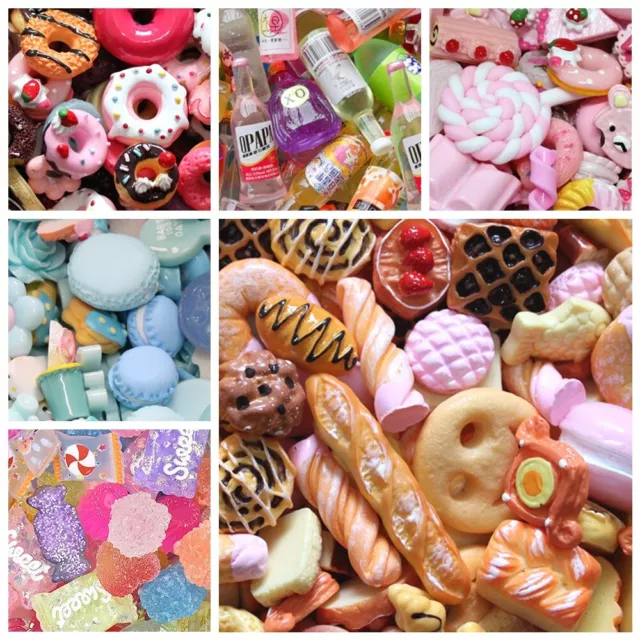 Miniature Food Drink Wine Bread Models Dolls House Accessories Phone Case Decor